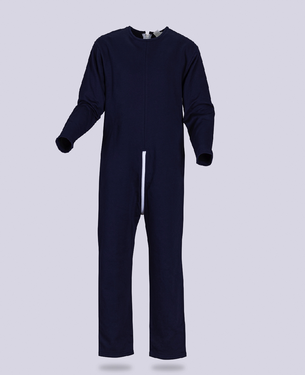 Combinaison De Soin Homme à Manches Courtes - Fermetures éclair Dos Et Jambes - Lavable 60°C, Taille élastique