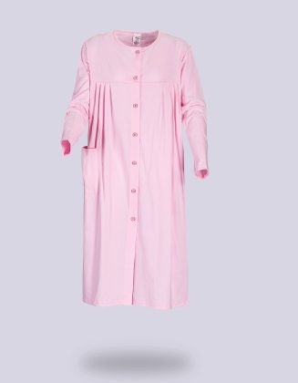 Chemise de Nuit Femme Manches Longues | Modèle Alice Rose